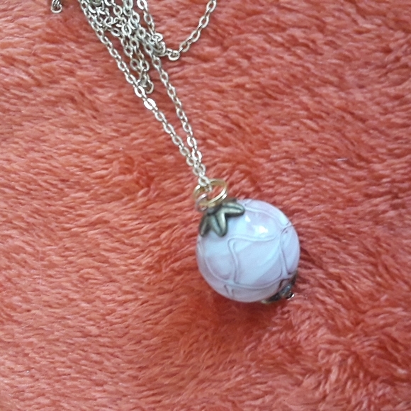 💕CUTE BOHO💕necklace with ceramic pendant - Picture 3 of 4